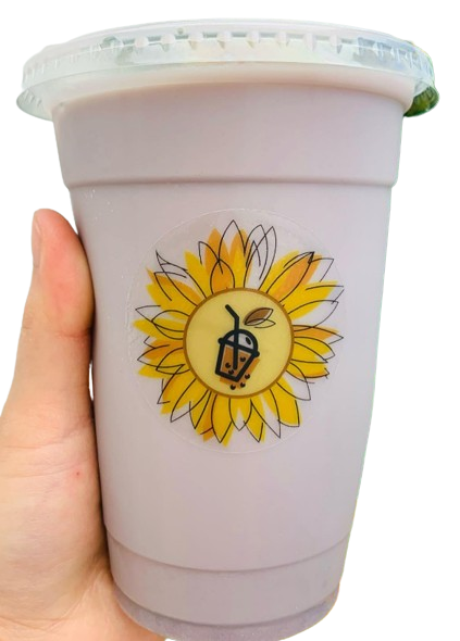 Kokosnuss Milch mit Taro